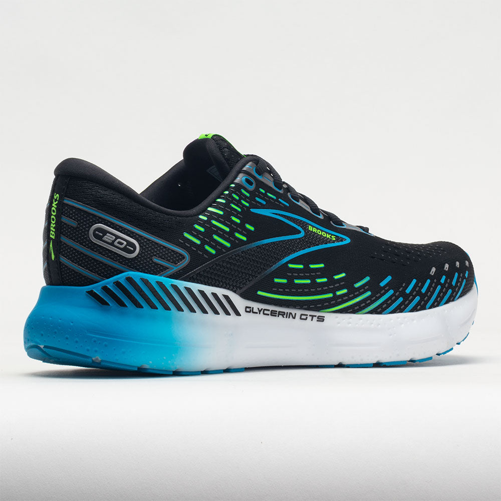 Brooks Glycerin GTS 20 Men's Black/Hawaiian Ocean/Green