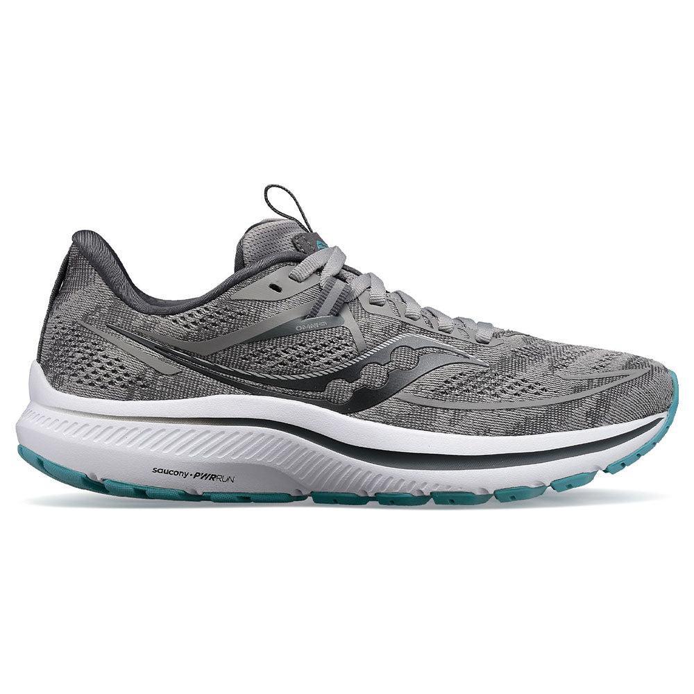 Women's Saucony Omni 21, Alloy/Rainfall, 7.5 B Medium