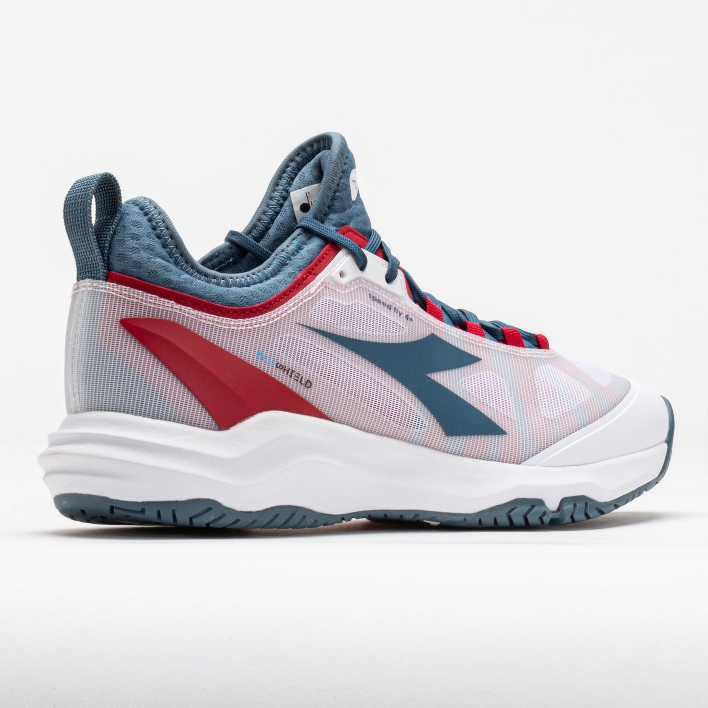 Diadora Speed Blushield Fly 4+ AG Men's White/Oceanview/Salsa