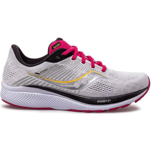 Women's Saucony Guide 14, Alloy/Cherry, 9 D Wide