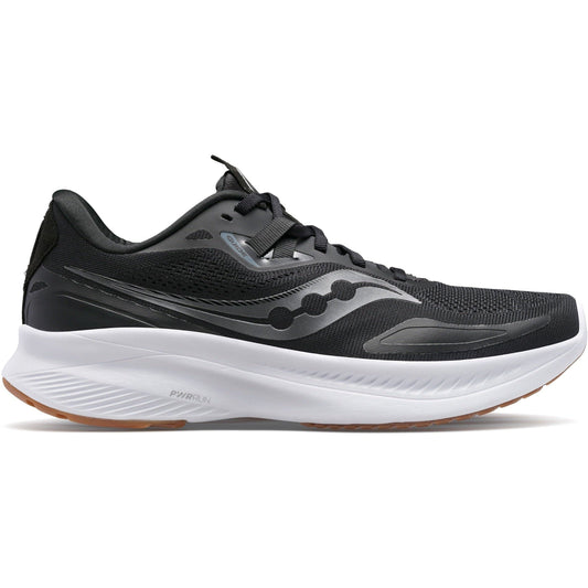 Women's Saucony Guide 15, BLACK/GUM, 9.5 B Medium