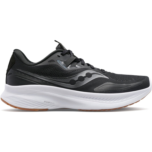 Women's Saucony Guide 15, BLACK/GUM, 8 B Medium