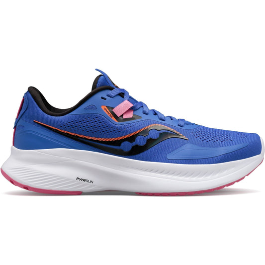 Women's Saucony Guide 15, Blue Raz/Zest, 9.5 B Medium