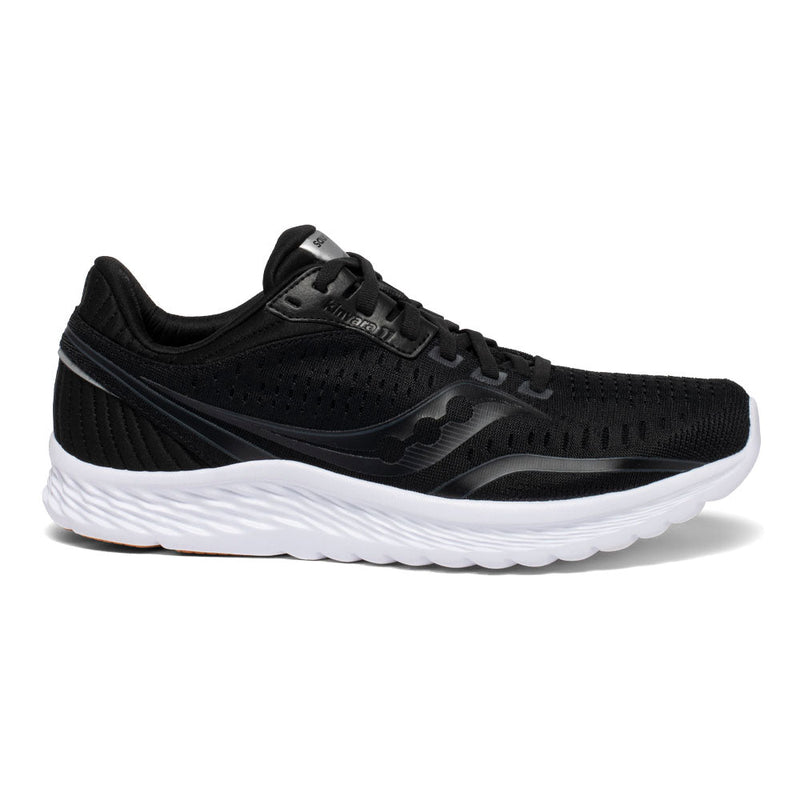 Women's Saucony Kinvara 11, Black/Gum, 6.5 B Medium