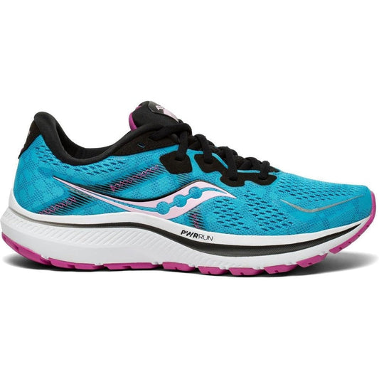 Women's Saucony Omni 20, Blue Blaze/Razzle, 8.5 B Medium