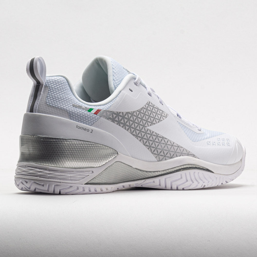 Diadora Blushield Torneo 2 AG Men's  White/White/White