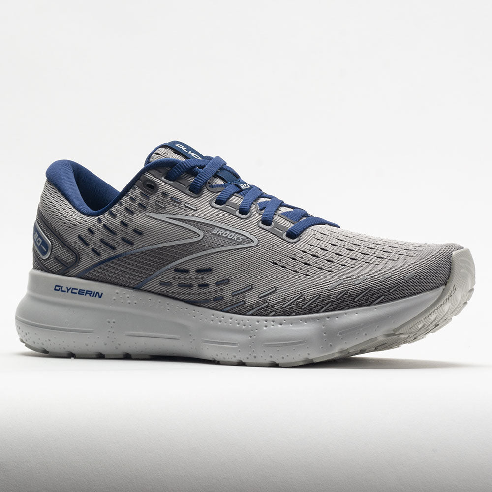 Brooks Glycerin 20 Men's  Alloy/Grey/Blue Depths