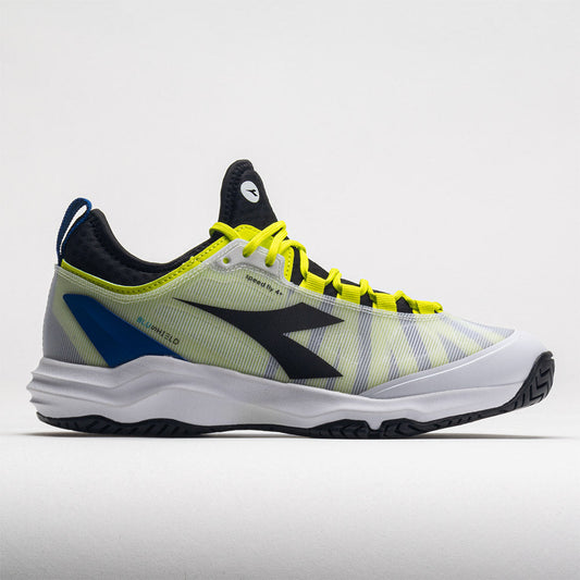 Diadora Speed Blushield Fly 4+ AG Men's  White/Black/Deja Vu Blue