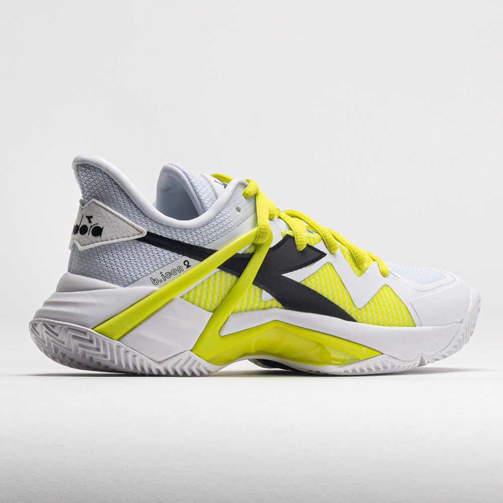 Diadora B.Icon 2 Clay Women's  White/Black/Evening Primrose